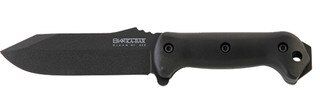 KA-BAR Becker Crewman 5.5" Drop Point Fixed Blade Knife in Black